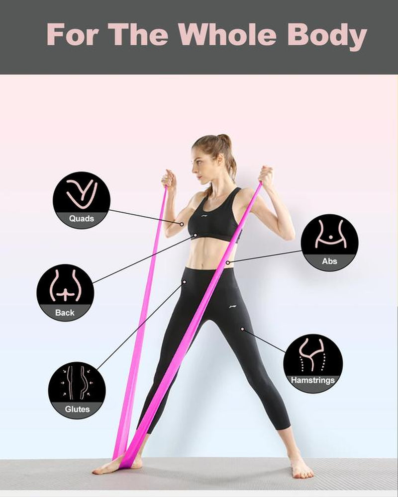 Portable Resistance Band | for Home and Outdoor Use | Hip Lift, Leg Slimming and Body Shaping | Yoga Training Band | Suitable for Both Men and Women Gym Essential Enhanced Muscle Growth