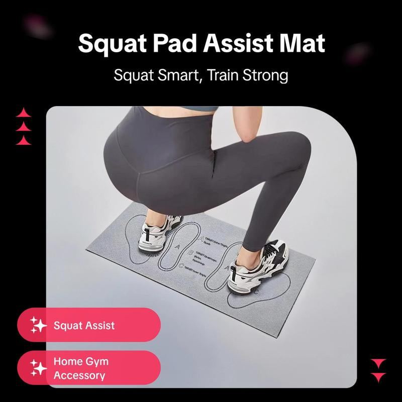 Squat Pad, 1 Count Squat Assist Training Mat, Home Fitness Yoga Mat, Fitness Equipment for Home Gym, Gym Accessories, Stretching Gear